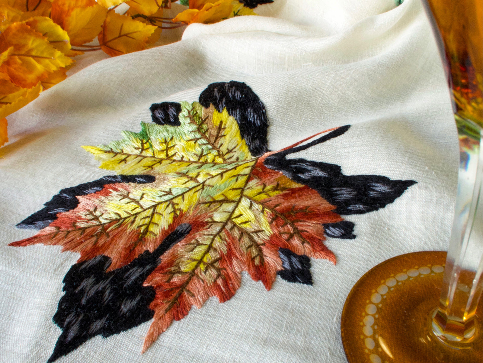 Offers Vintage Hand Embroidered