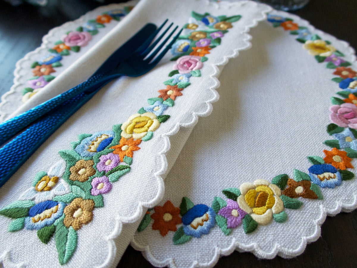 Yannee Vintage Placemats, Super Absorbent Placemat,Fantasy Style Draining  Mat, Fantastic Drying Mat for Crockery Tea Cup 